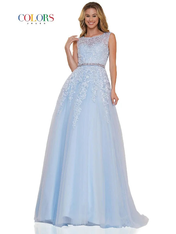 Colors 2744 Colors Long Formal Beaded Prom Ball Gown Sale