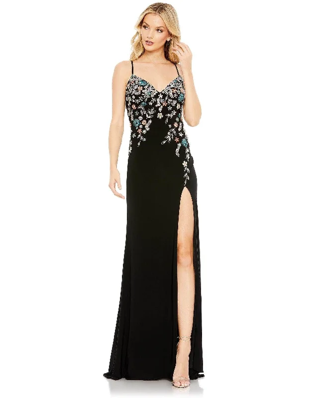 Mac Duggal 42006 Long Formal Beaded Prom Dress