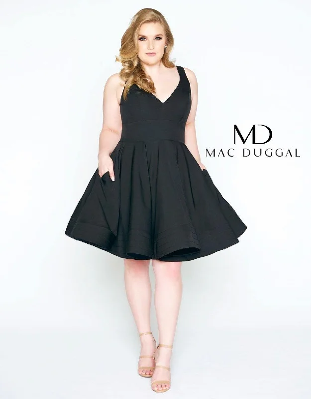 Mac Duggal Sleeveless Short Dress Sale