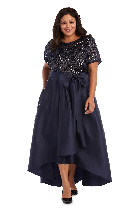 R&M Richards 3532W Plus Size Mother Of The Bride Dress