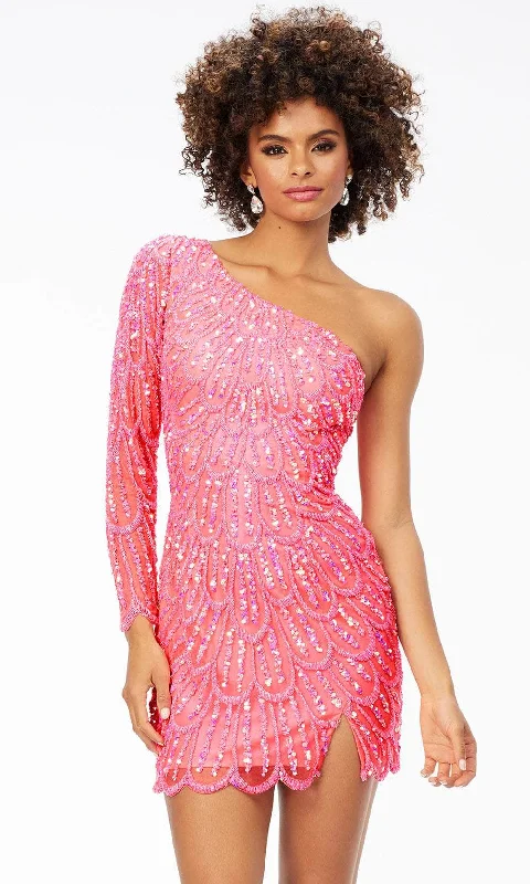 Ashley Lauren 4498 - Fully Sequined Cocktail Dress