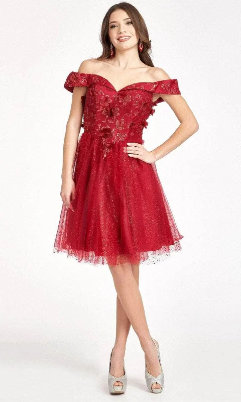 Elizabeth K GS1978 - Sweetheart Glitter Cocktail Dress