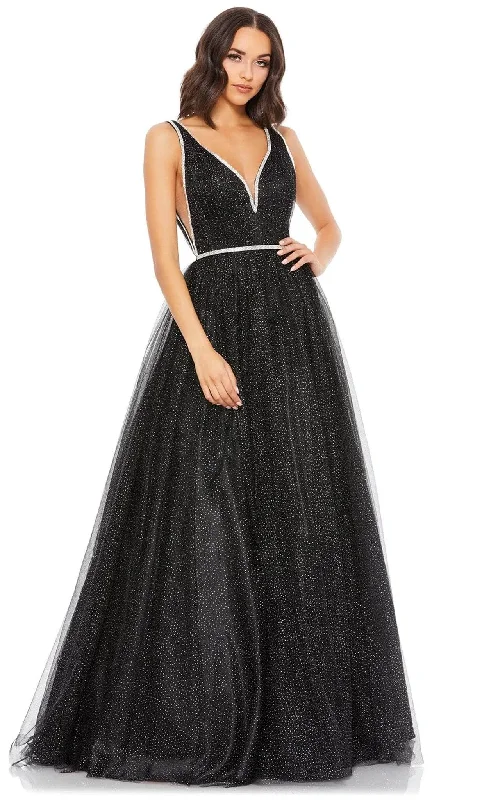 Mac Duggal 30727 - V-neck Sleeveless Ballgown