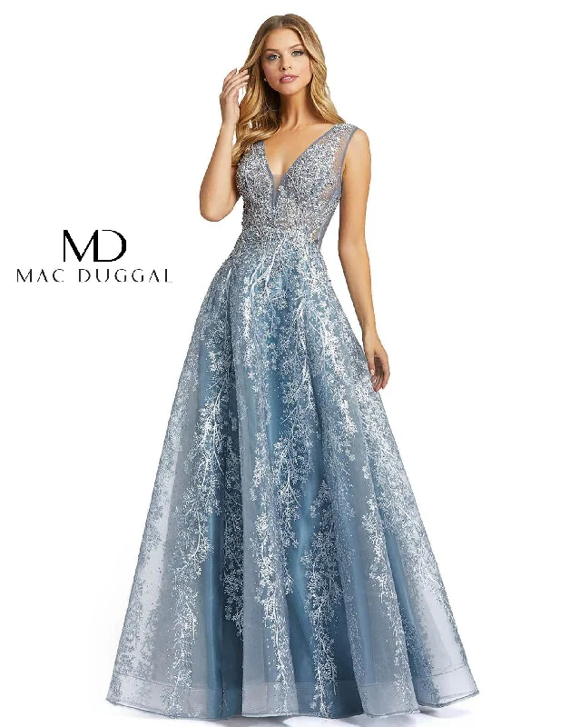 Mac Duggal 20218 Long Formal Prom Ball Gown